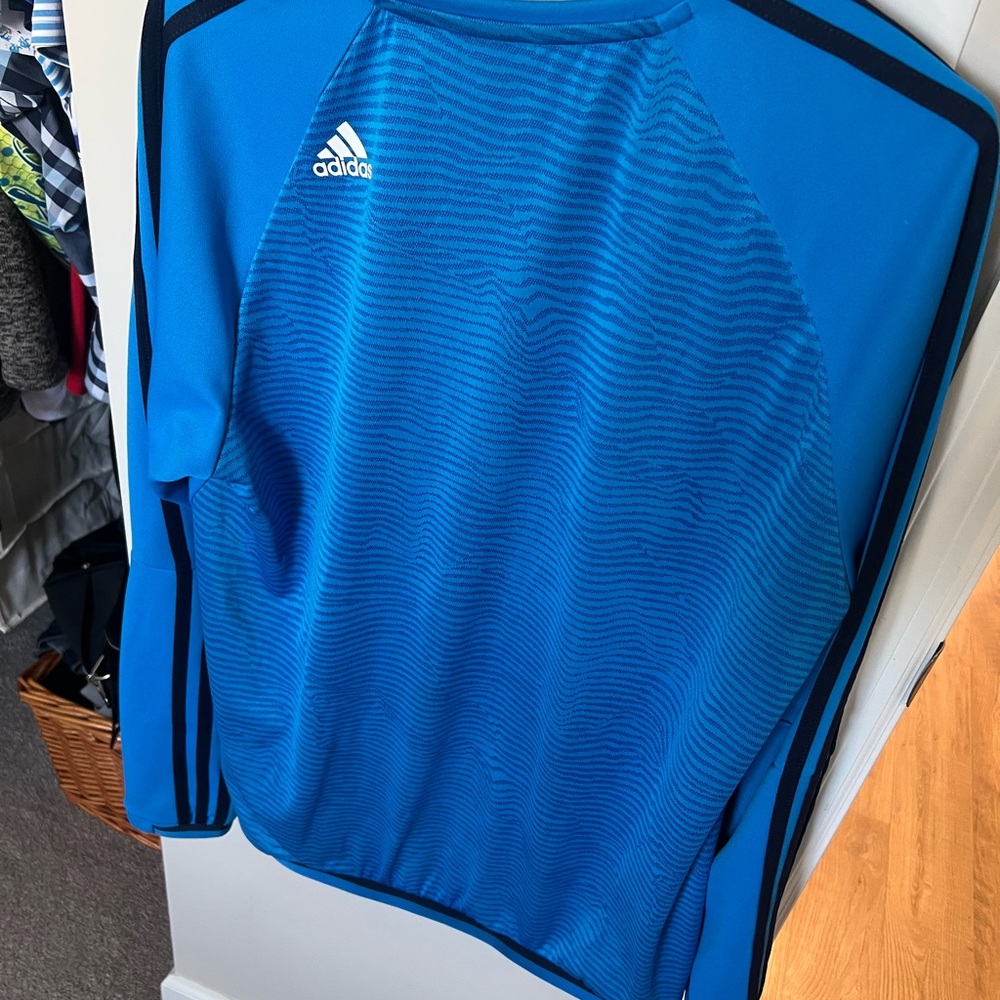 Adidas Blue Real Madrid Sweatshirt - Picture 2 of 3